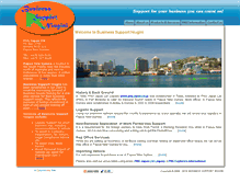 Tablet Screenshot of businesssupportniugini.com